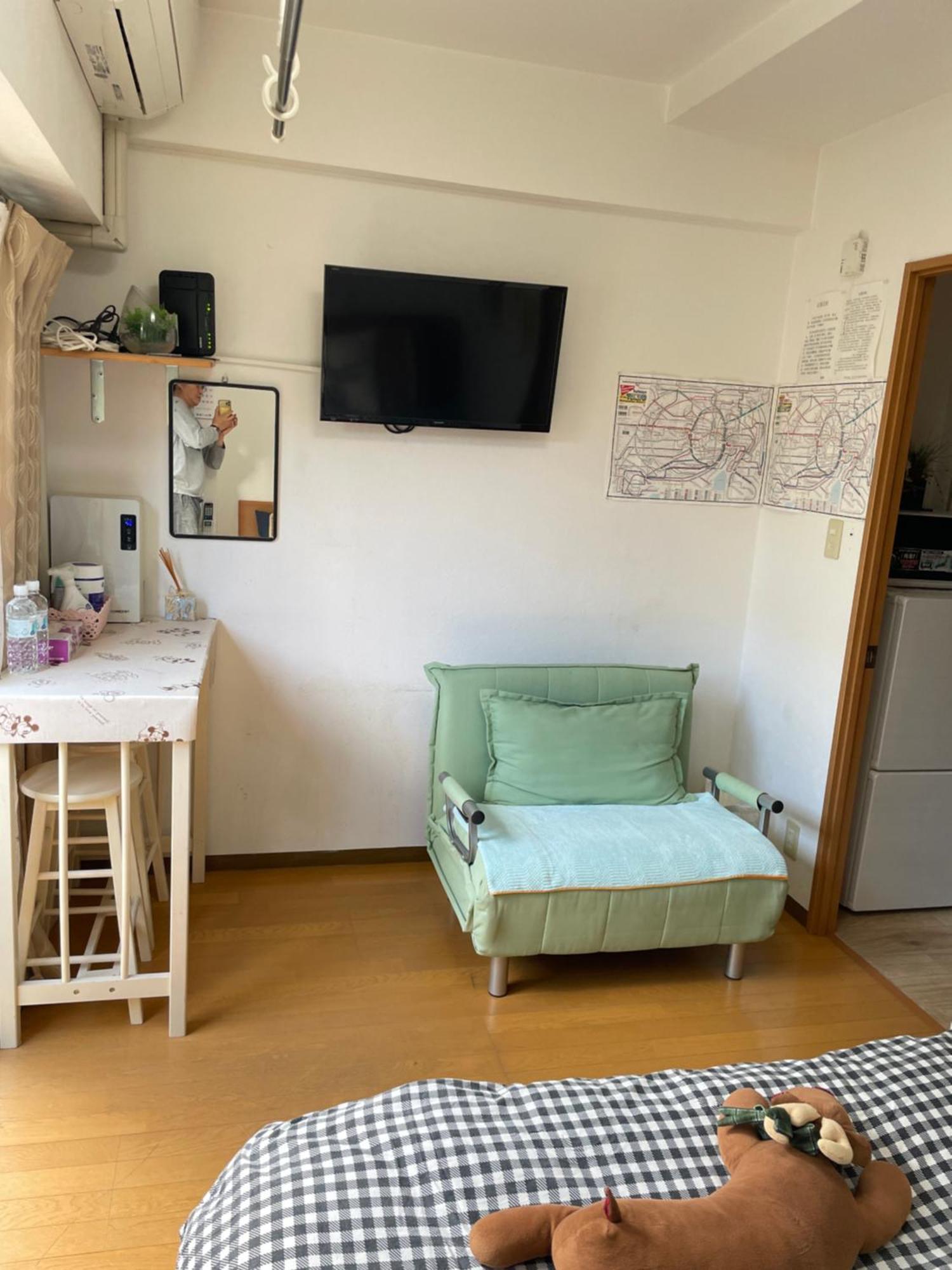 桜宿28 Square Meter King Size Bed With Sofa Bed, Garden Room Tóquio Exterior foto